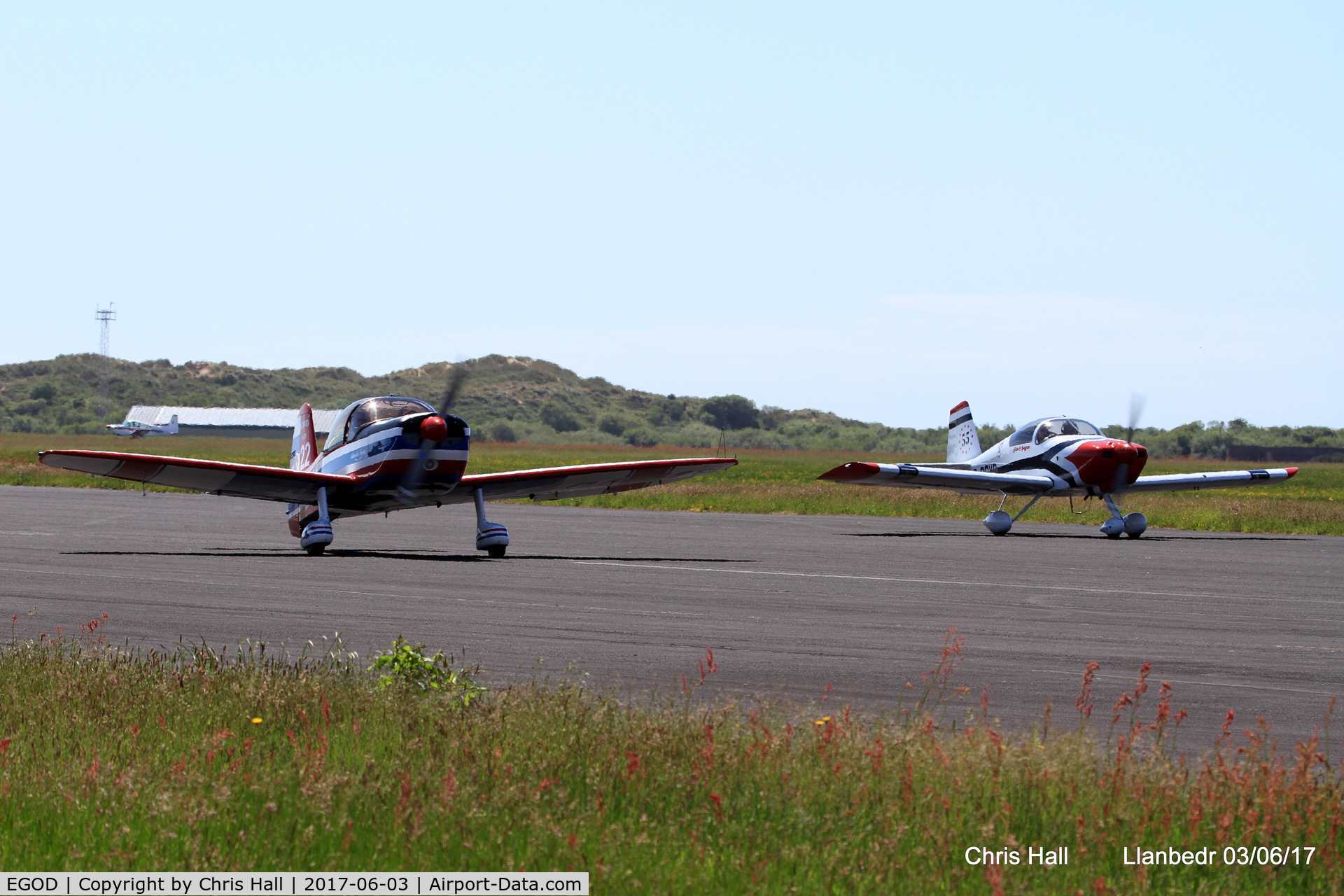 Llanbedr Airport, Llanbedr, Wales United Kingdom (EGOD) - Royal Aero Club 3Rs air race at Llanbedr