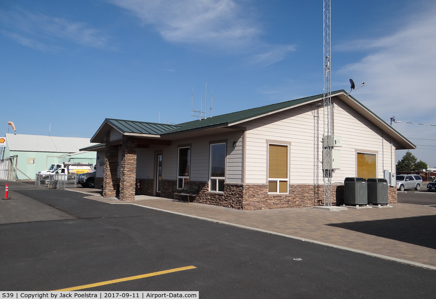Prineville Airport (S39) - Airport office at Prineville airport OR