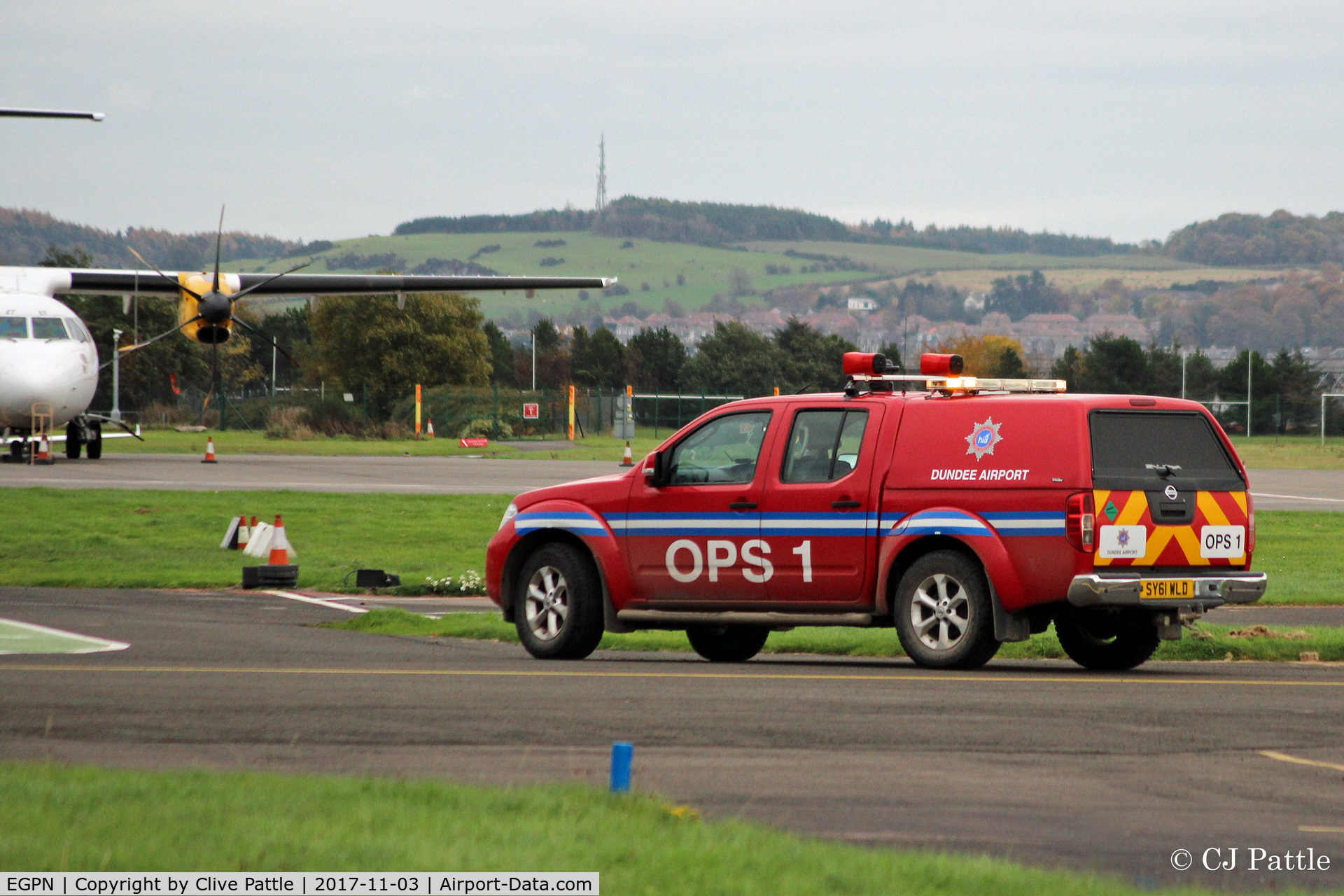 Dundee Airport, Dundee, Scotland United Kingdom (EGPN) - Dundee Operations Patrol Vehicle