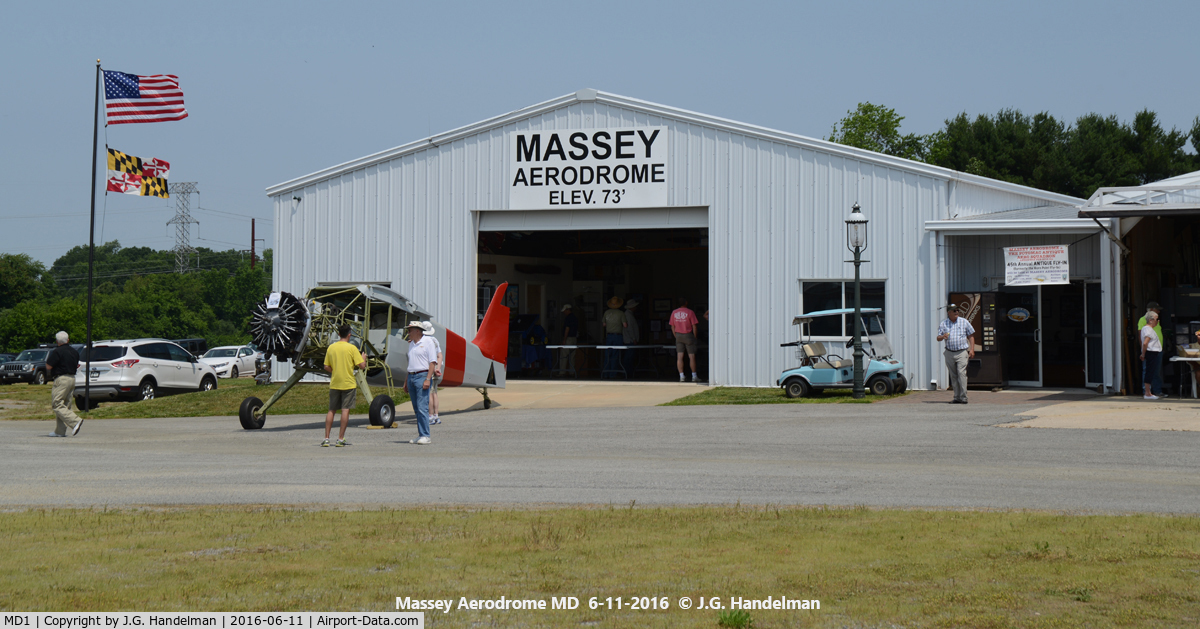 Massey Aerodrome Airport (MD1) - Massey Hangar.