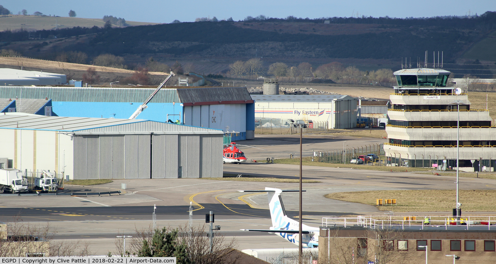 Aberdeen Airport, Aberdeen, Scotland United Kingdom (EGPD) - Airport view