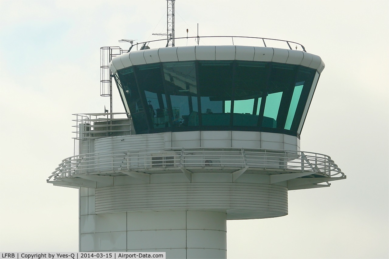Brest Bretagne Airport, Brest France (LFRB) - Control tower, Brest-Bretagne airport (LFRB-BES)