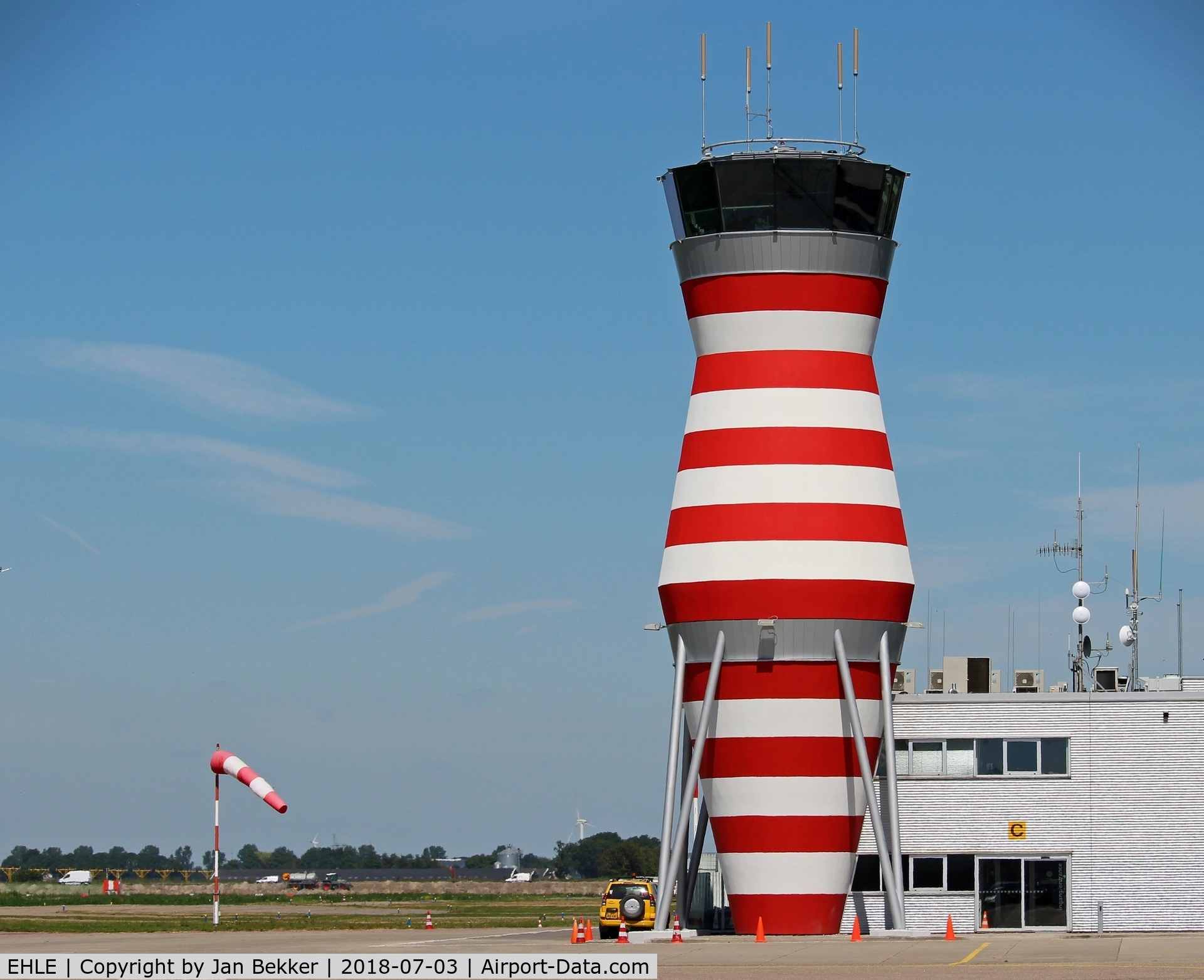 Lelystad Airport, Lelystad Netherlands (EHLE) - The new Airtraffic Control Tower is just finished now