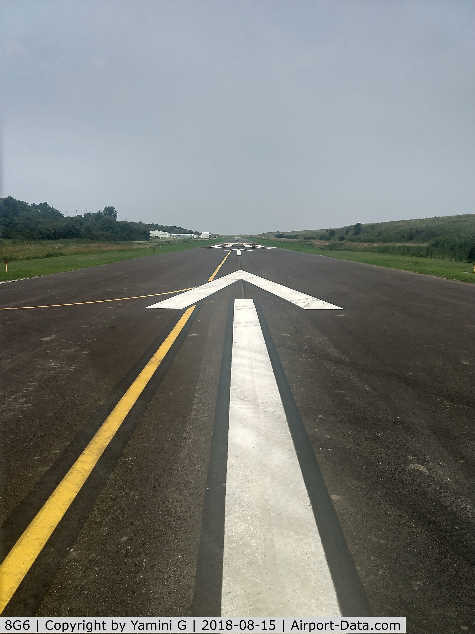 Harrison County Airport (8G6) - New Runway 13-31 (August 2018) 