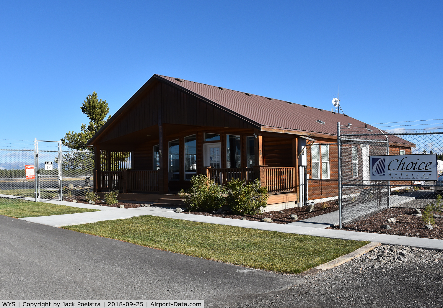 Yellowstone Airport (WYS) - Office of General aviation handling at Yellowstone Airport MT