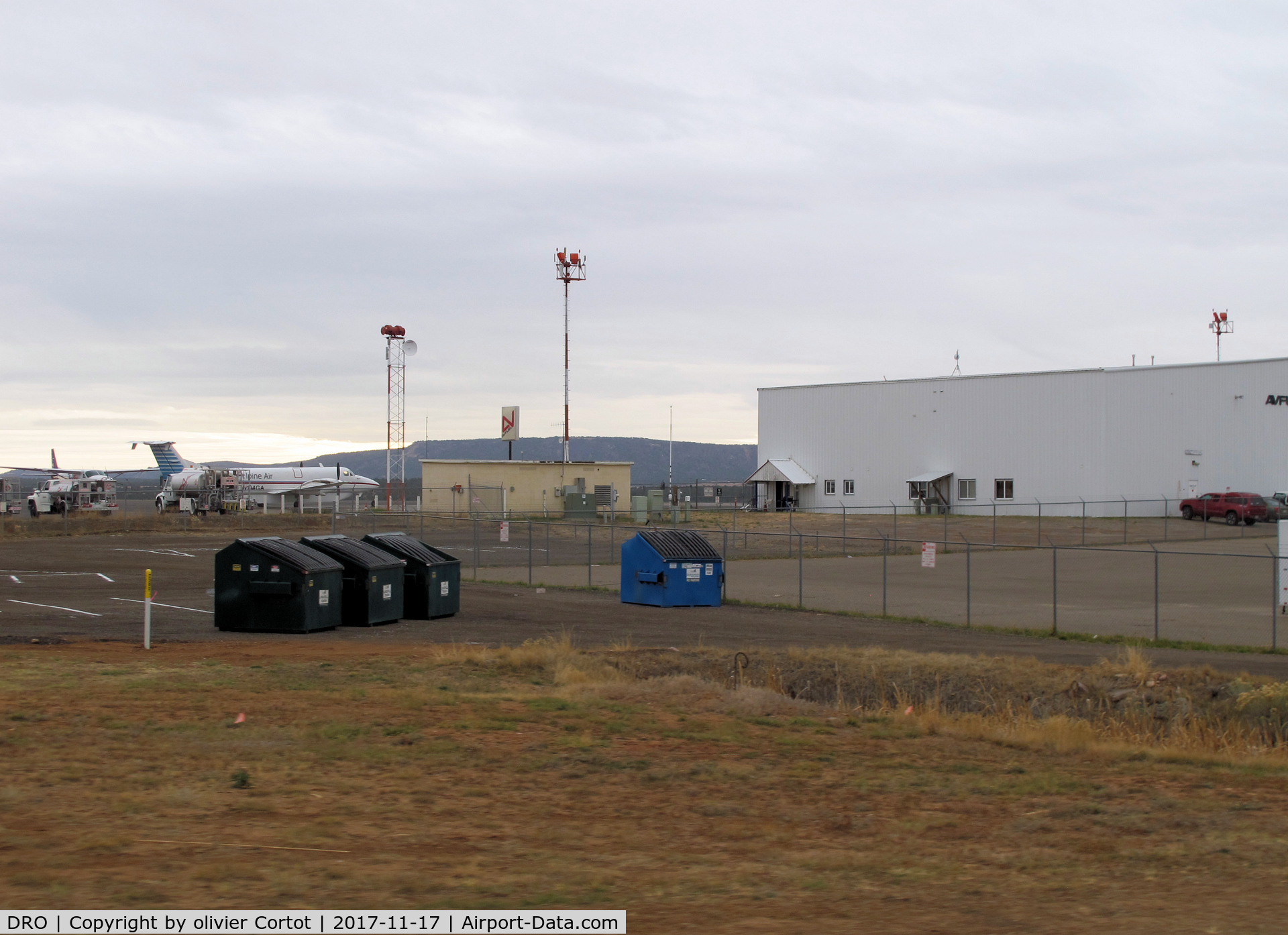 Durango-la Plata County Airport (DRO) - biz-jet company hangar