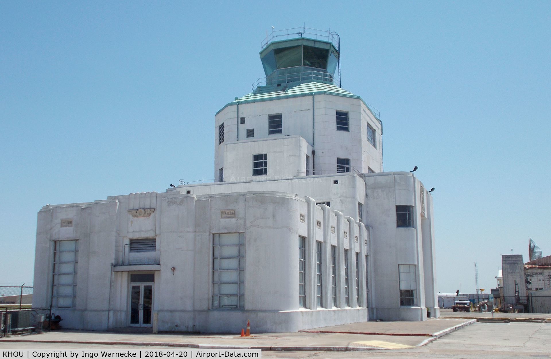 William P Hobby Airport (HOU) - the Houston Municipal Airport terminal building - restored and maintained by volunteers and staff of the 1940 Air Terminal Museum