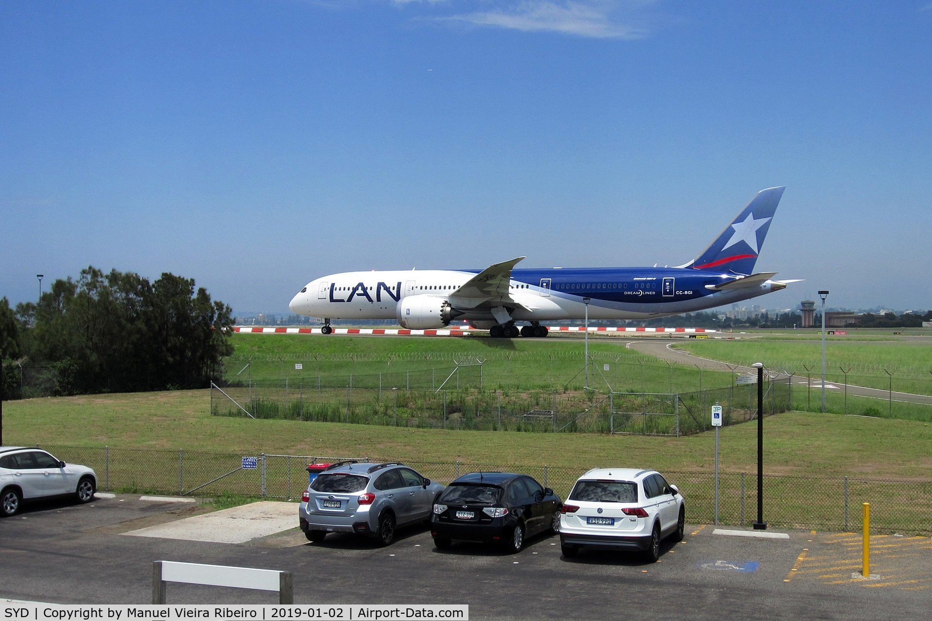 Sydney Airport, Mascot, New South Wales Australia (SYD) - view from Shep's Mound