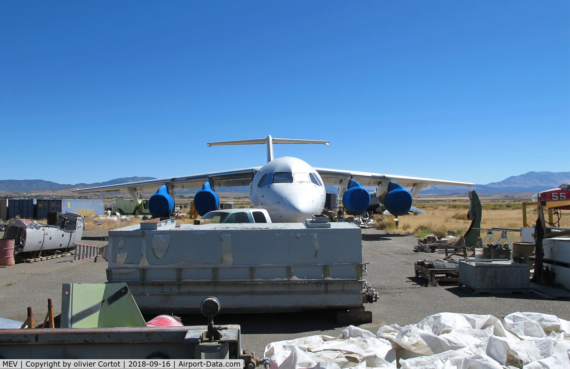 Minden-tahoe Airport (MEV) - the closed Minden Air facility