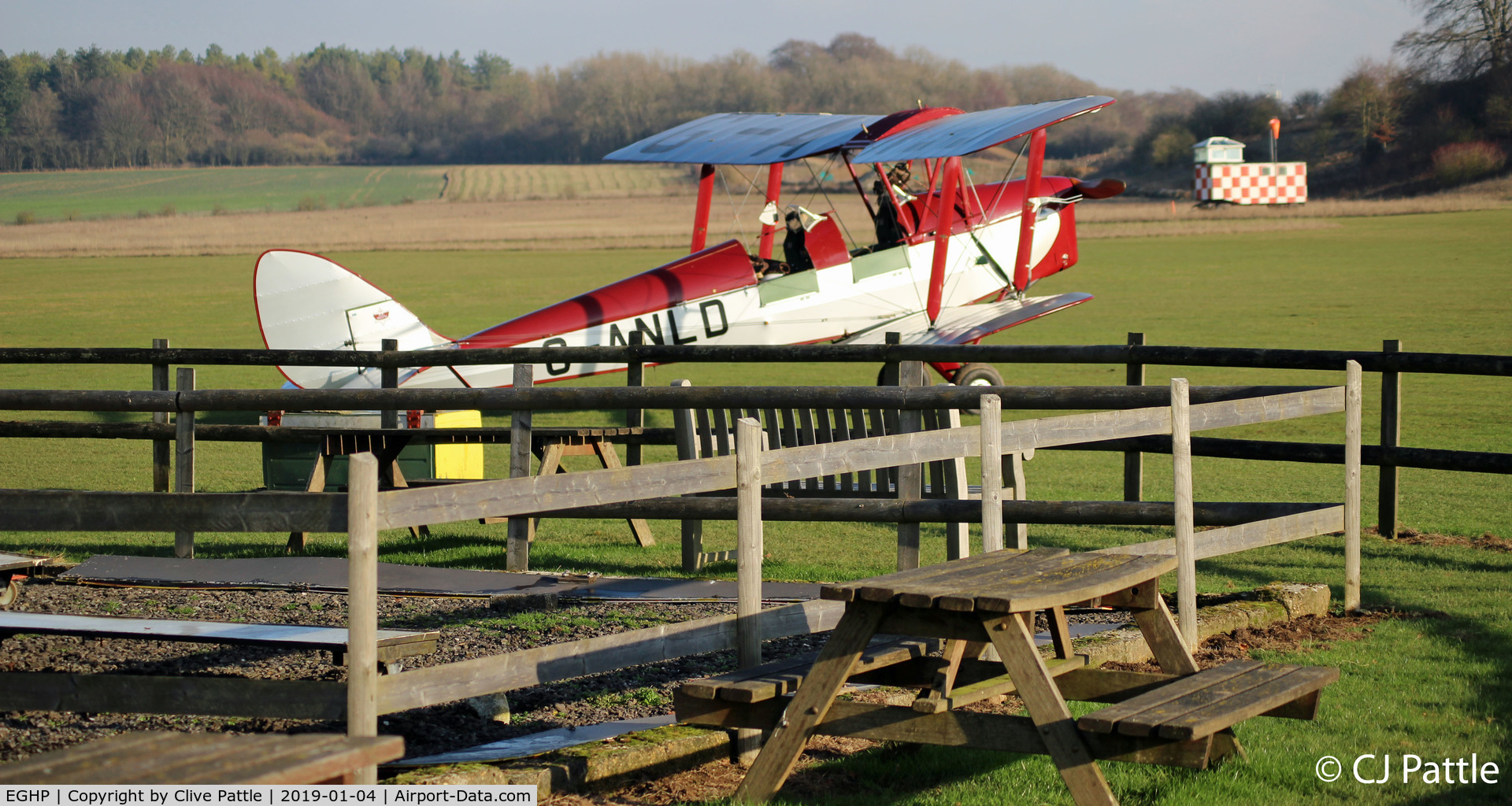 Popham Airfield Airport, Popham, England United Kingdom (EGHP) - Aircraft viewing area @ Popham