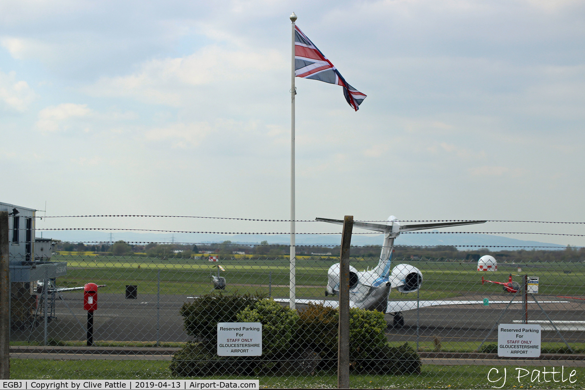 Gloucestershire Airport, Staverton, England United Kingdom (EGBJ) - View @ Gloucester/Staverton