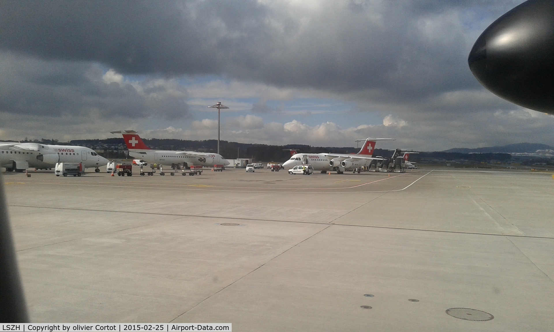Zurich International Airport, Zurich Switzerland (LSZH) - in 2015