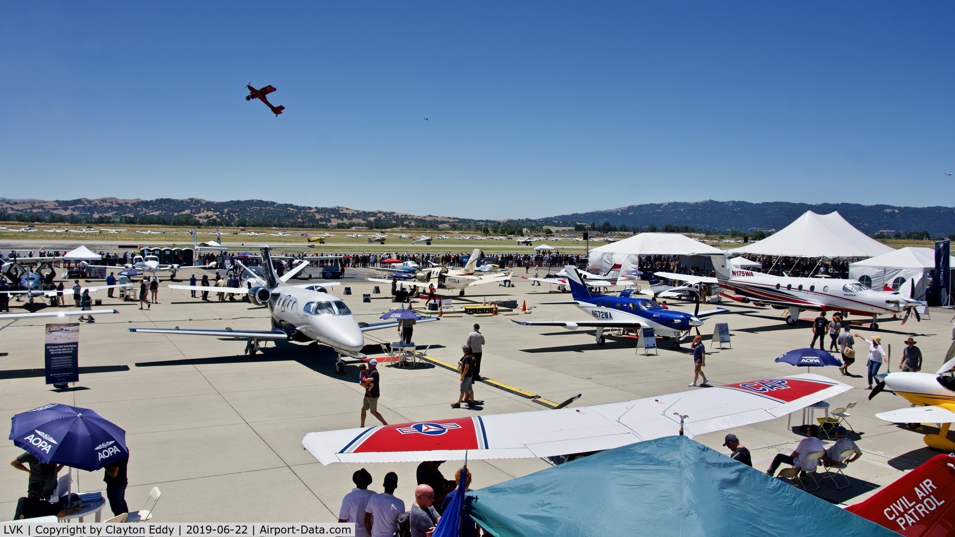 Livermore Municipal Airport (LVK) - AOPA Fly-in 2019.