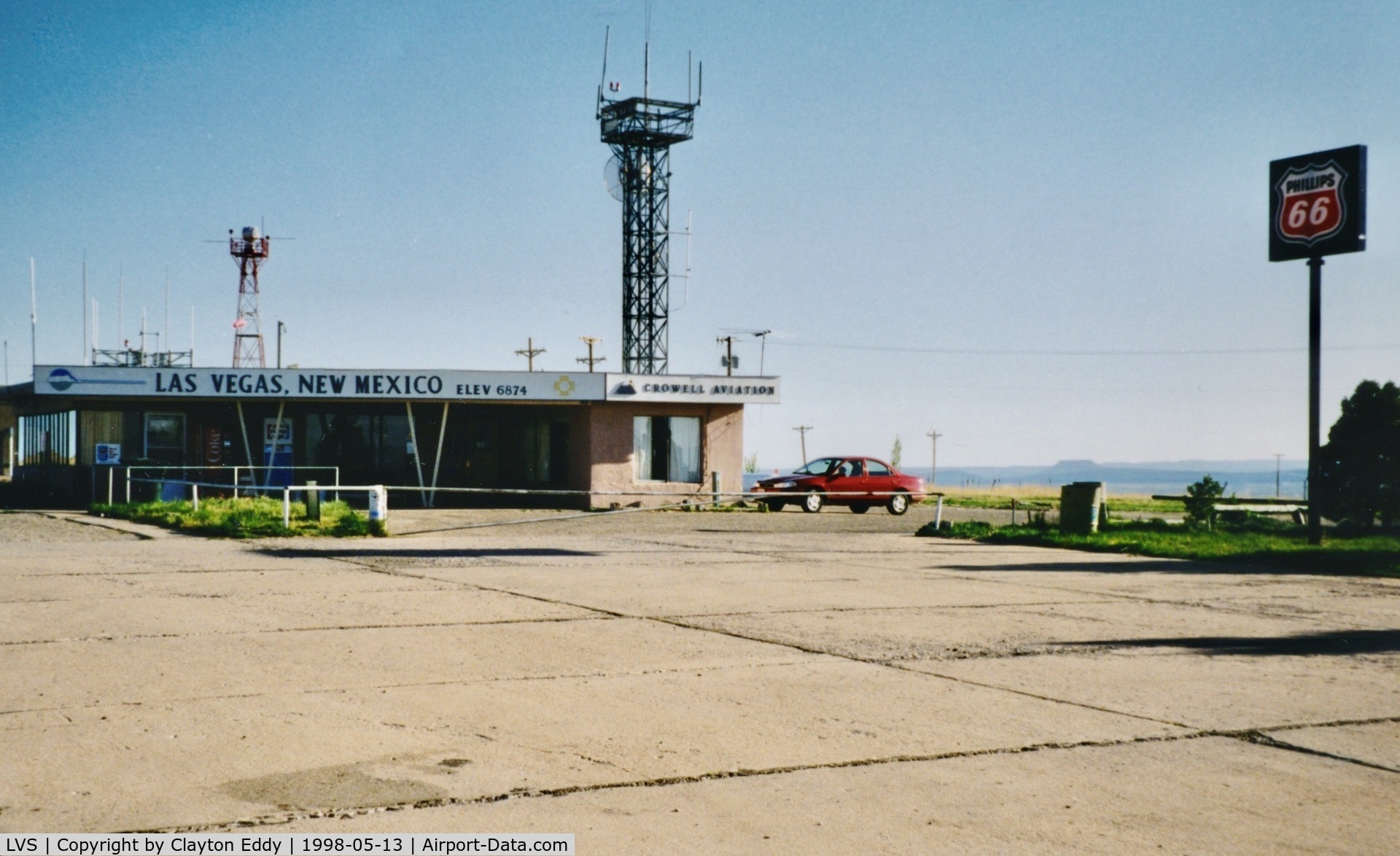 Las Vegas Municipal Airport (LVS) - Las Vegas NM 1998.