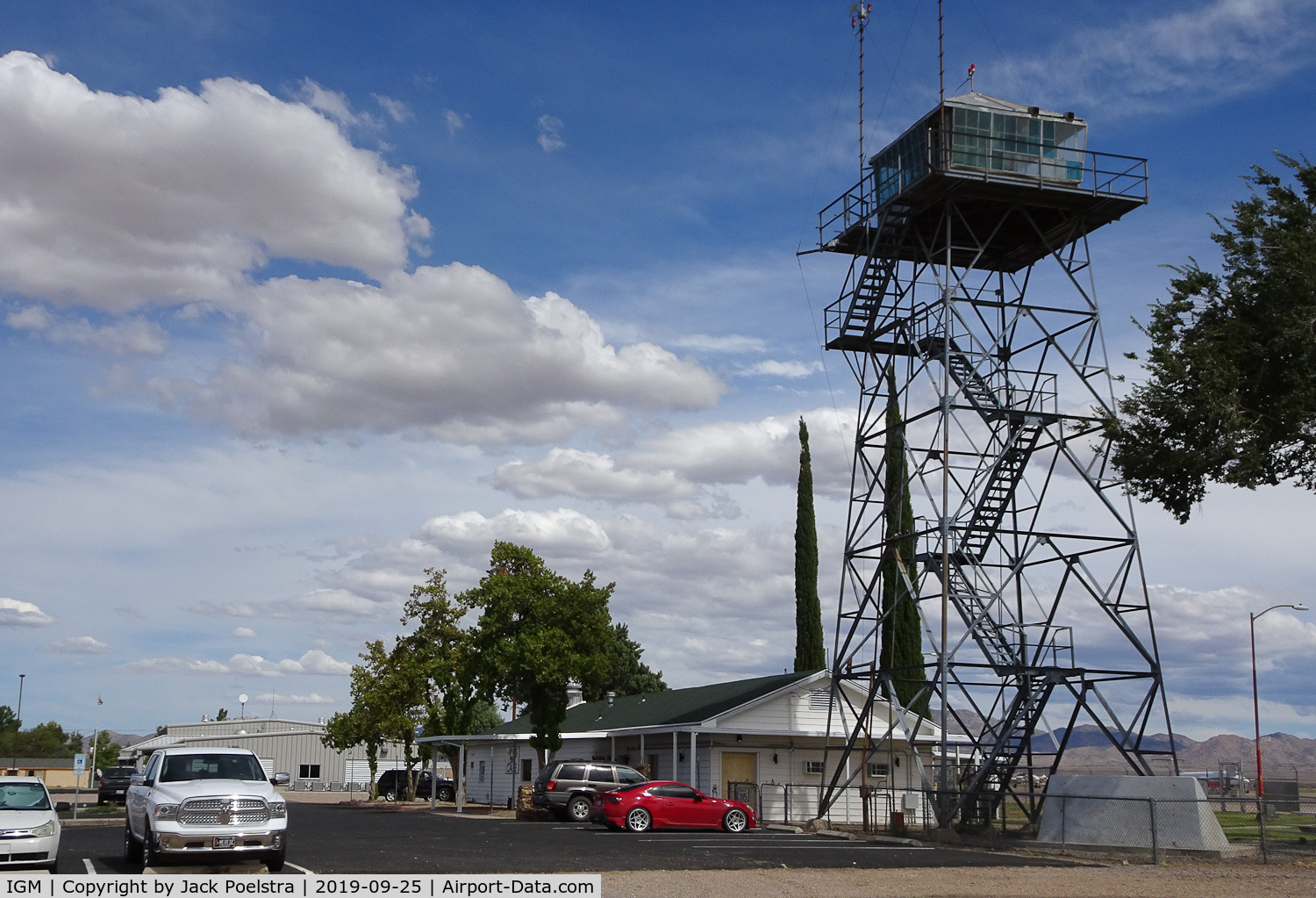 Kingman Airport (IGM) - Tower of Kingman airport AZ