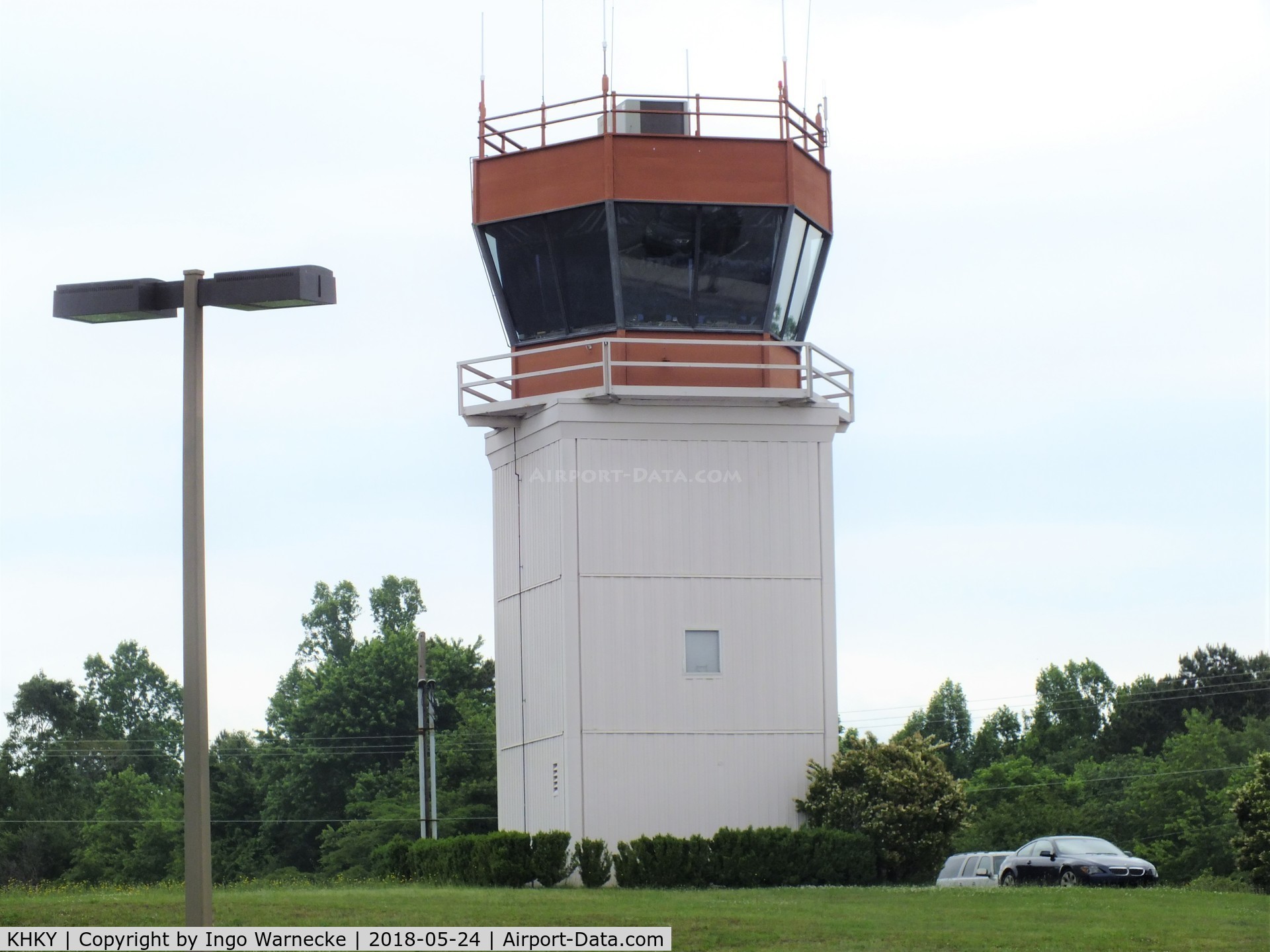 Hickory Regional Airport (HKY) - tower of Hickory regional airport, Hickory NC