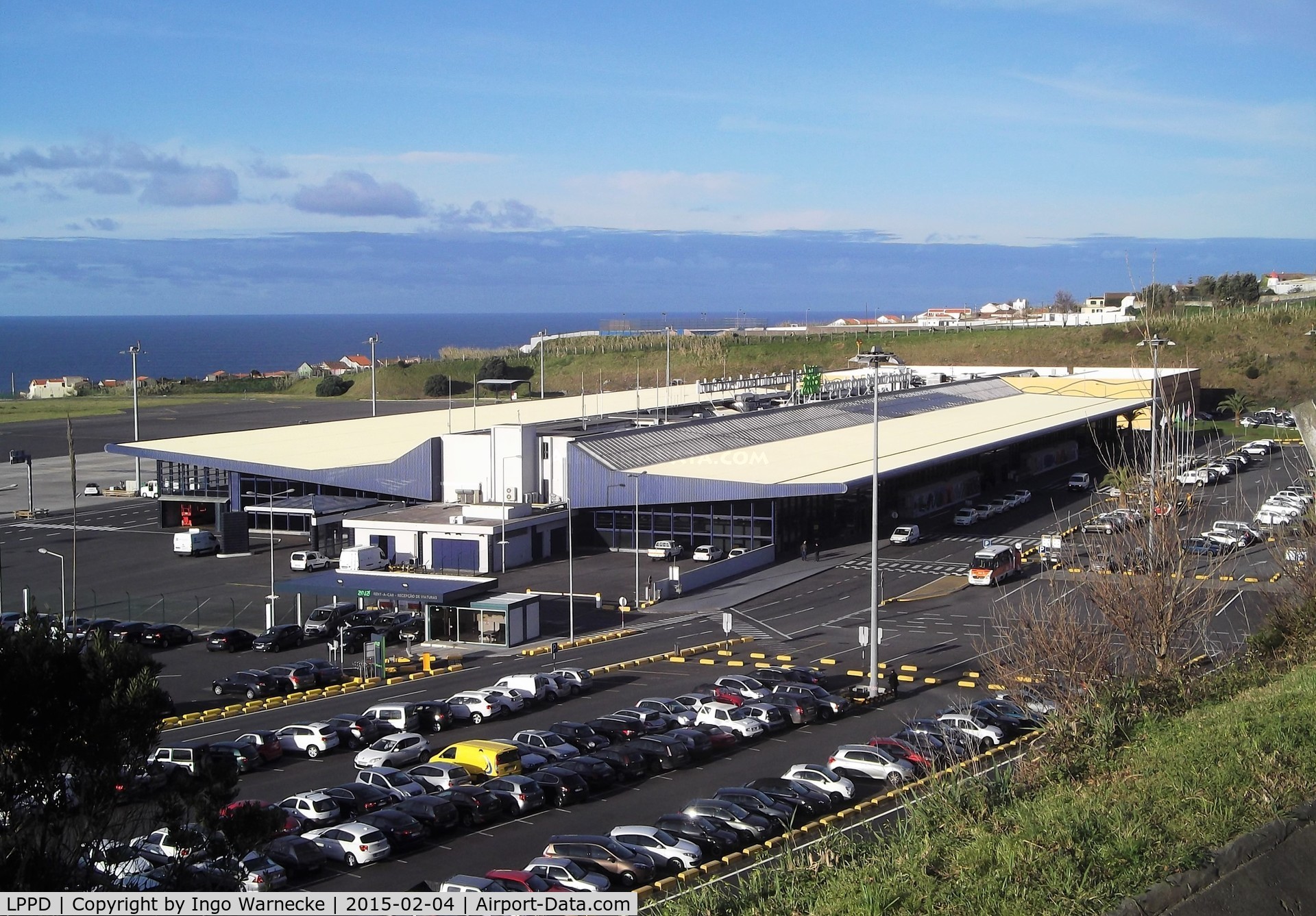 João Paulo II Airport, Ponta Delgada, São Miguel Island Portugal (LPPD) - terminal at Ponta Delgada airport