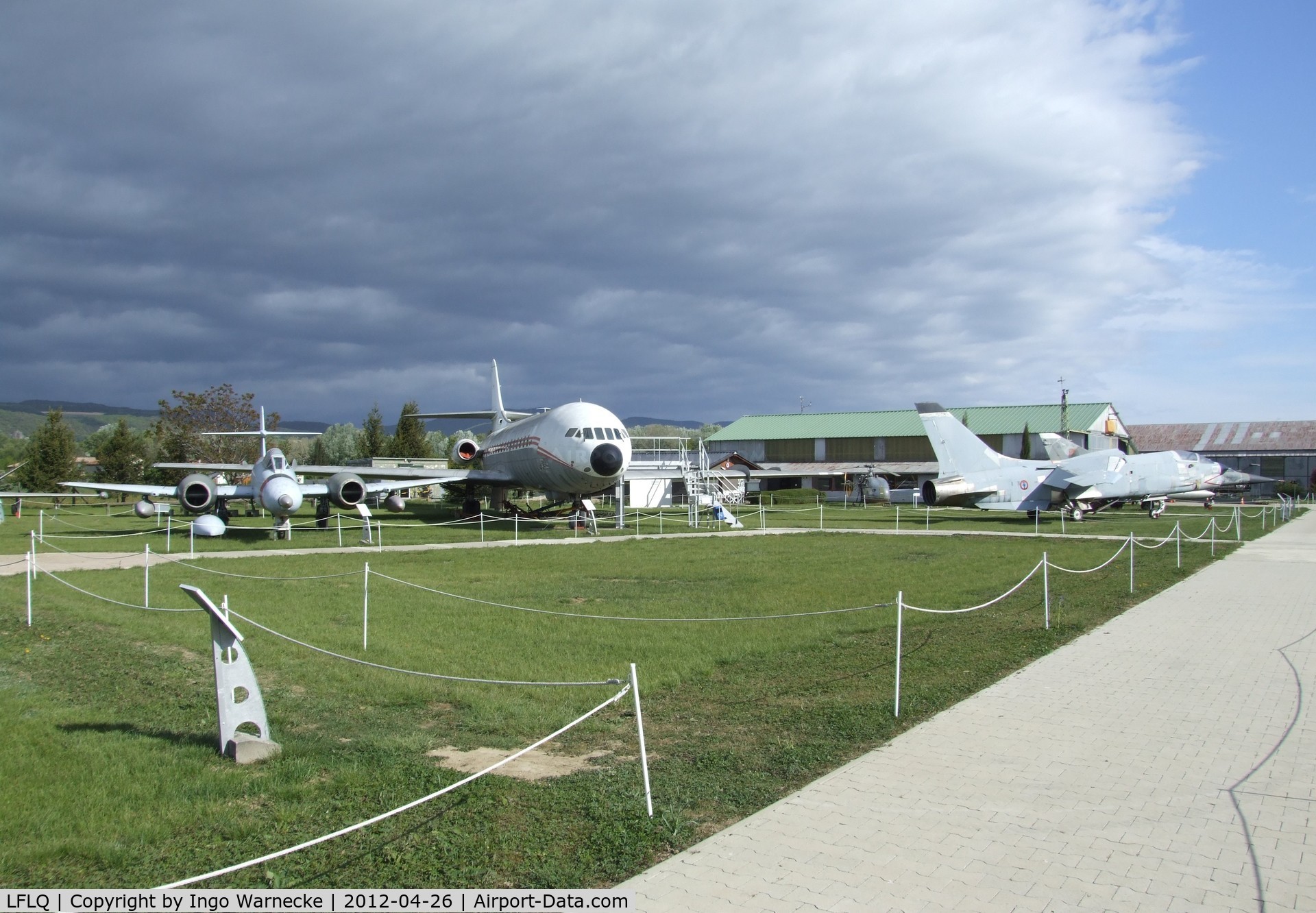 Montélimar Ancone Airport, Montélimar France (LFLQ) - the outside display of the Musée Européen de l'Aviation de Chasse at Montelimar Ancone airfield