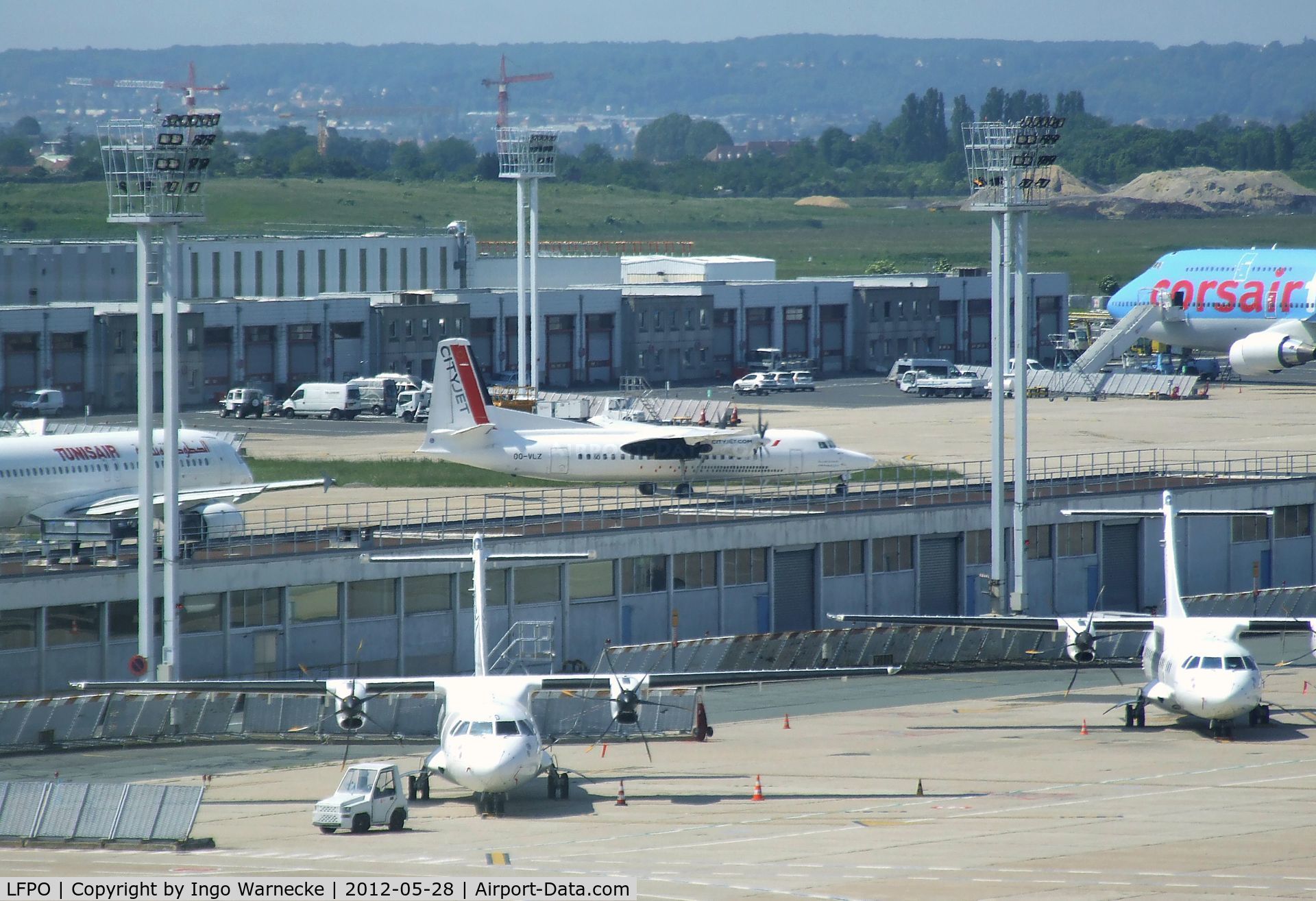 Paris Orly Airport, Orly (near Paris) France (LFPO) - a busy day at Paris-Orly airport