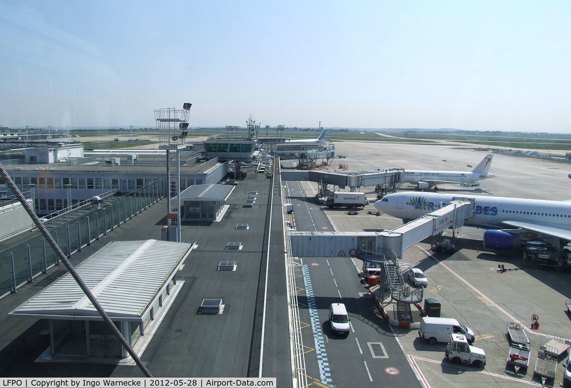 Paris Orly Airport, Orly (near Paris) France (LFPO) - terminal and gates at Paris-Orly airport