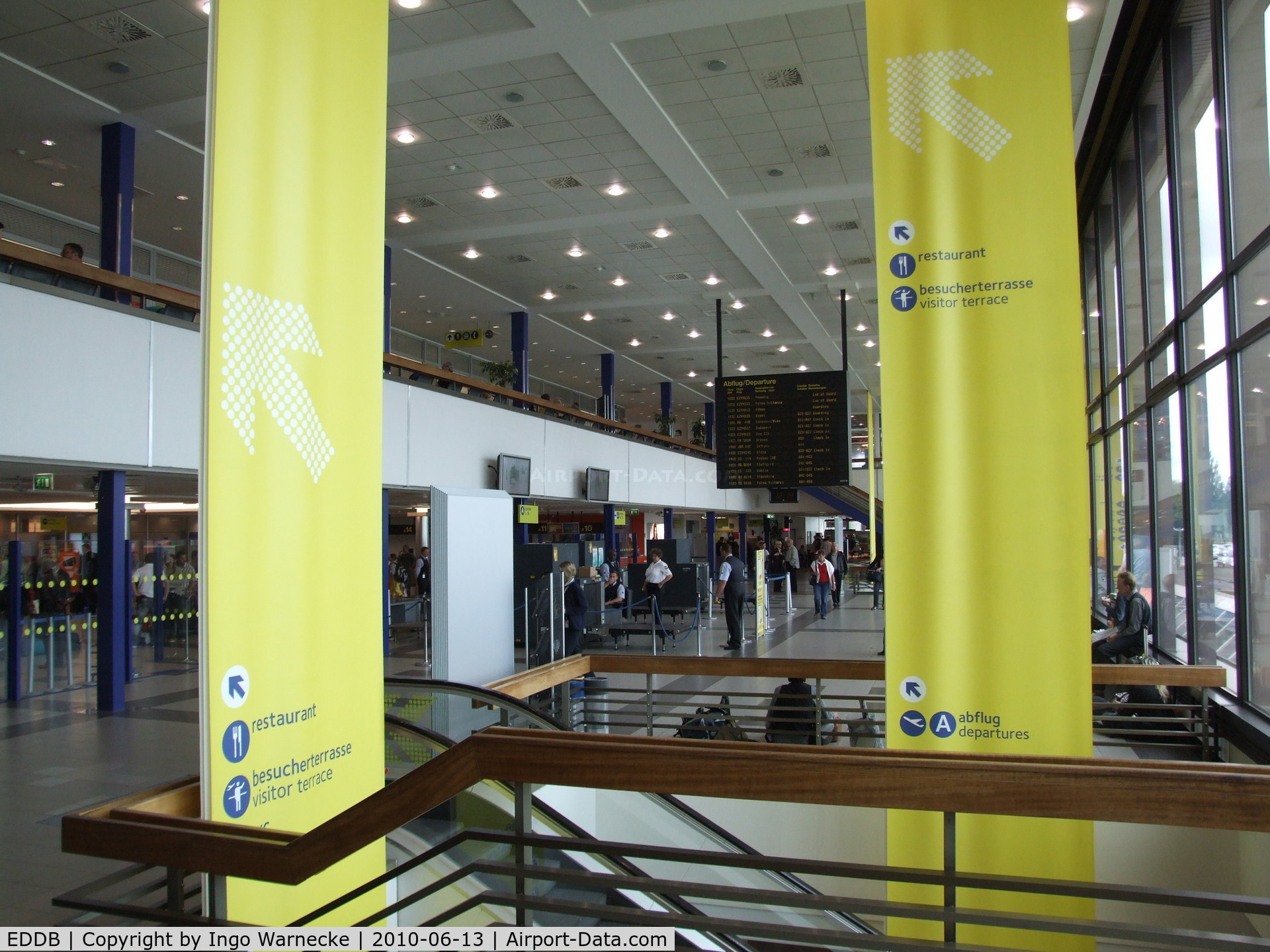 Berlin Brandenburg International Airport, Berlin Germany (EDDB) - in the terminal at Schönefeld airport