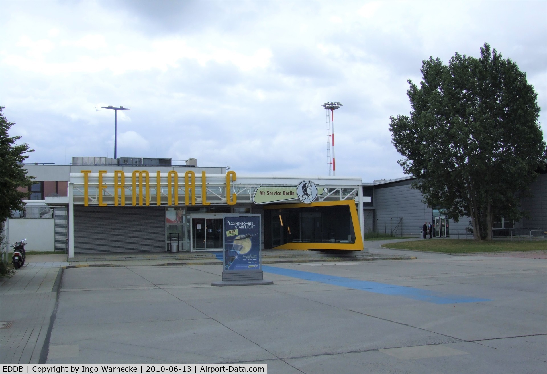 Berlin Brandenburg International Airport, Berlin Germany (EDDB) - entrance to terminal C at Schönefeld airport