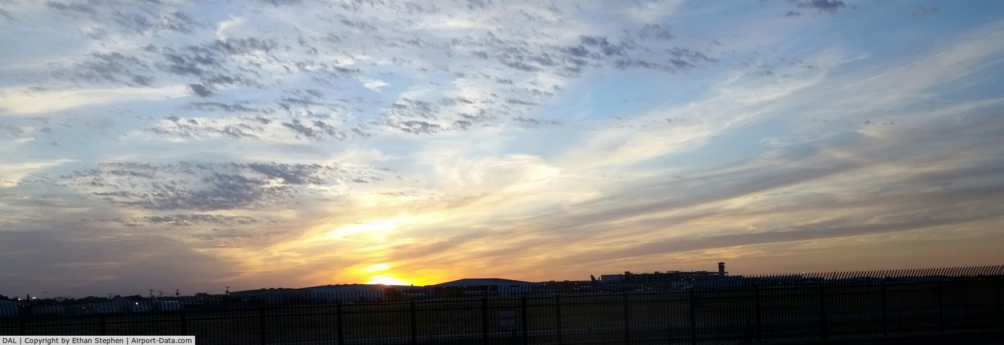 Dallas Love Field Airport (DAL) - Older sunset shot