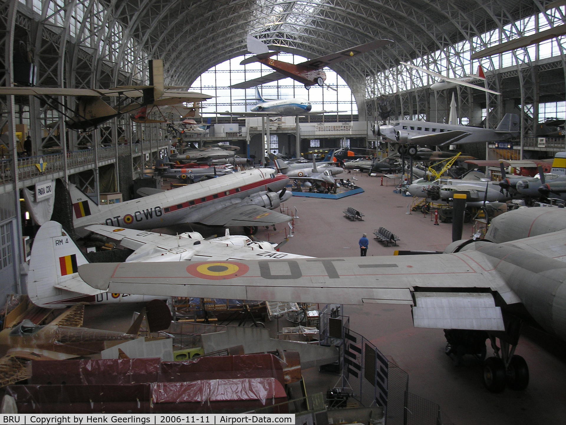 Brussels Airport, Brussels / Zaventem   Belgium (BRU) - General view , Brussels Air Museum, 11 nov 2006