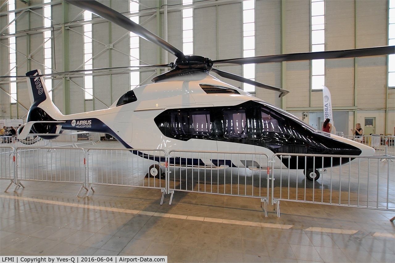 Istres Le Tube Airport, Istres France (LFMI) - Airbus Helicopters H160 model, Displayed at Istres-Le Tubé Air Base 125 (LFMI-QIE) open day 2016