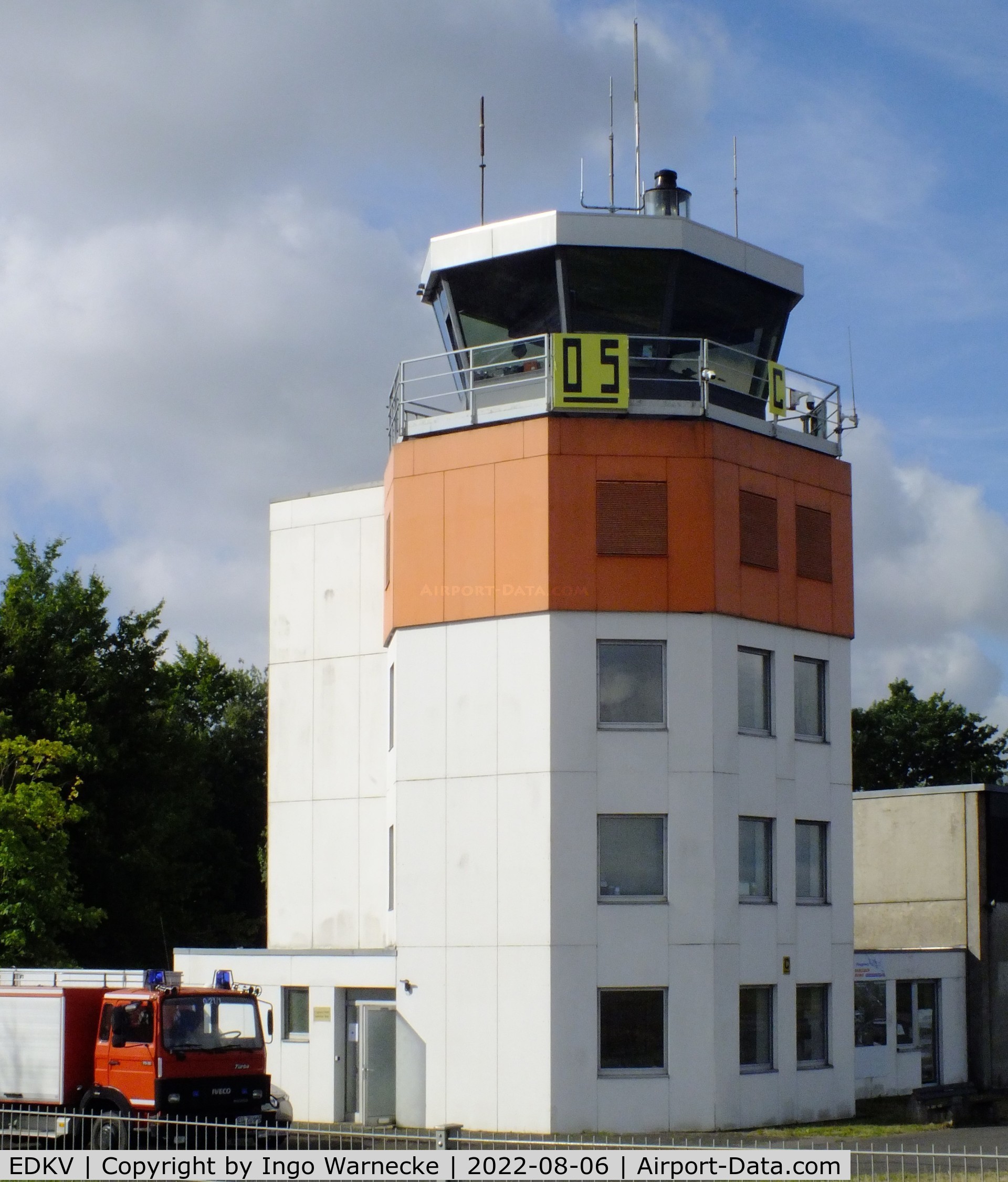 Dahlemer Binz Airport, Dahlem Germany (EDKV) - the tower at Dahlemer Binz airfield
