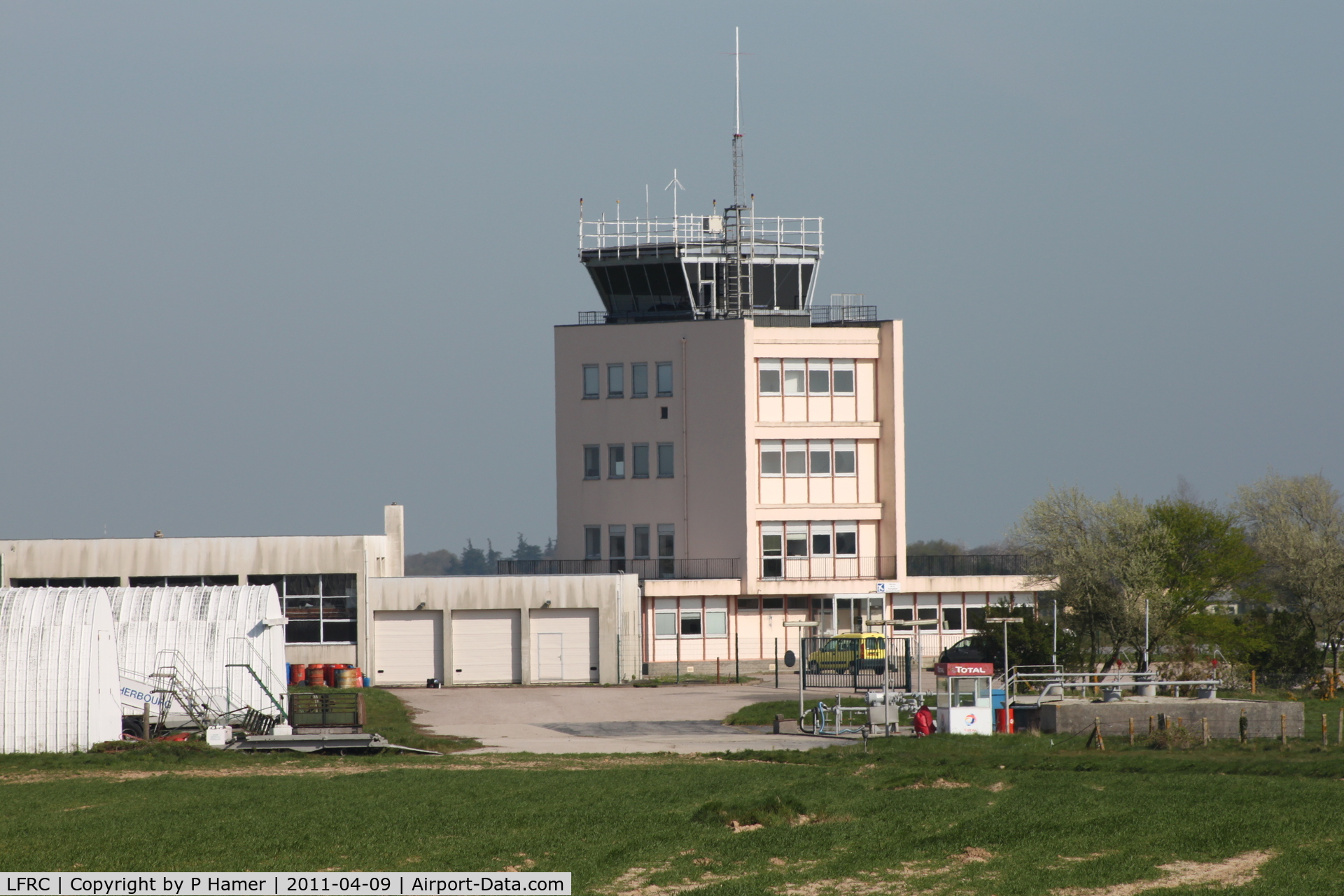 Cherbourg Maupertus Airport, Cherbourg France (LFRC) - Cherbourg Tower