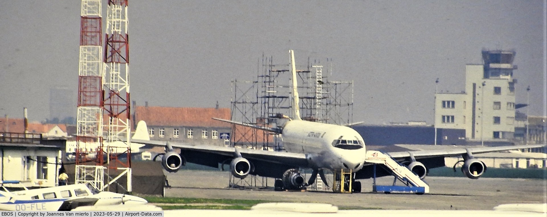Ostend-Bruges International Airport, Ostend Belgium (EBOS) - Slide scan