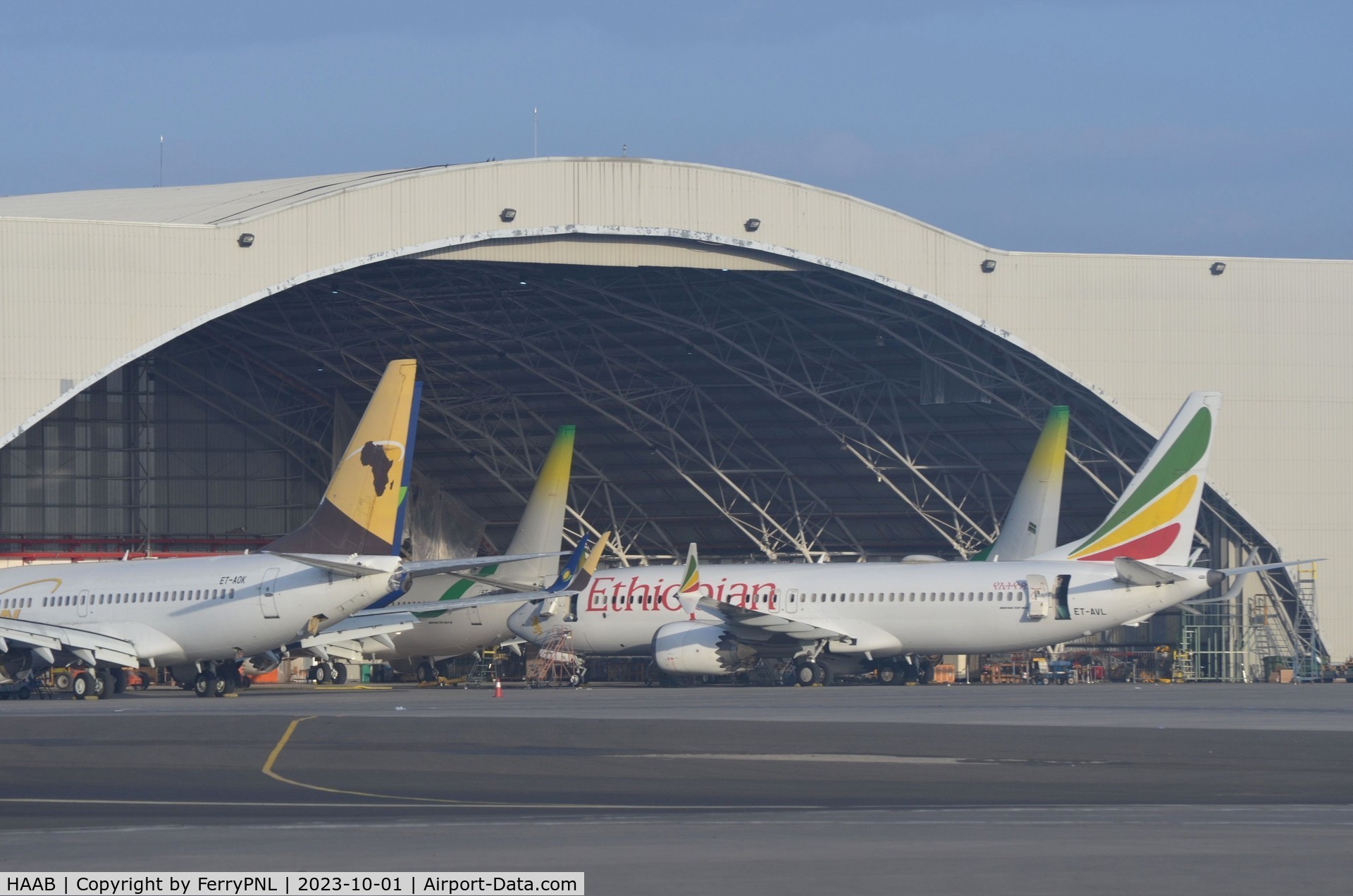 Bole International Airport, Addis Ababa Ethiopia (HAAB) - Maintenance area ADD