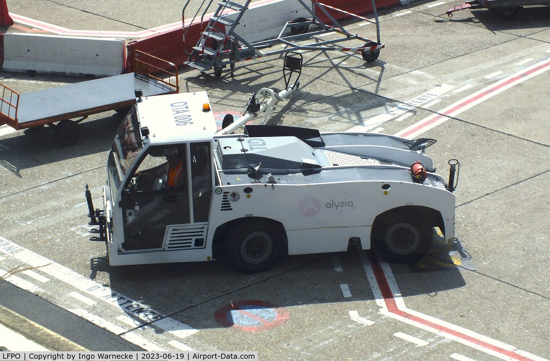 Paris Orly Airport, Orly (near Paris) France (LFPO) - pushback tug at Paris/Orly airport
