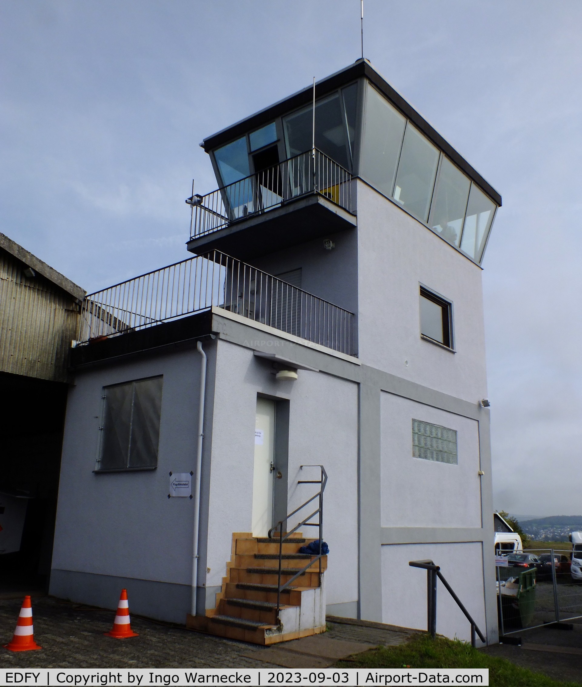EDFY Airport - tower at Elz airfield