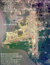 Ted Stevens Anchorage International Airport (ANC) - ANC Overhead view - by faa.gov