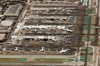 Los Angeles International Airport (LAX) - American Airlines terminal at LAX - by JSR