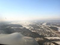 Quad City International Airport (MLI) - Moline from the East - Runway 28 - by Raj Upadhyaya