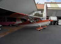 Santa Paula Airport (SZP) - Aviation Museum of Santa Paula, Hangar 8, Pridmore's Corner (two hangars) - by Doug Robertson