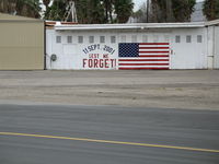 Flabob Airport (RIR) - Remember September 11th mural at Flabob (Riverside County) Airport, CA - by Steve Nation