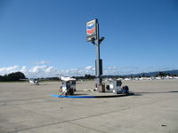 Watsonville Municipal Airport (WVI) - Gas pumps at Watsonville Municipal Airport, CA - by Steve Nation