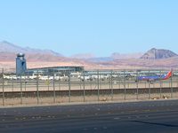 Mc Carran International Airport (LAS) - 'New' McCarran ATCT - from the southside looking northeast. - by Brad Campbell