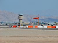 North Las Vegas Airport (VGT) - North Las Vegas Air Terminal - Looking ESE from viewing area. - by Brad Campbell