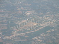 Indianapolis International Airport (IND) - Indianapolis Int'l from the flight levels - by Sam Andrews