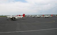Napa County Airport (APC) - Bonanzas on IASCO-JAL ramp @ Napa Valley Airport, CA - by Steve Nation