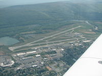 Williamsport Regional Airport (IPT) - After the break in the overhead approach behind an L-36 Albatross - by Sam Andrews