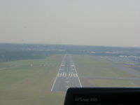 Concord Regional Airport (JQF) - Short final to Rwy 20 at JQF Concord Regional Airport - by Kevin Williams