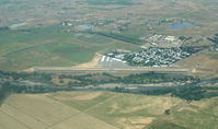 Rancho Murieta Airport (RIU) - Rancho Murieta from SE - by Ken Freeze
