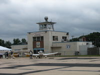 Frederick Municipal Airport (FDK) - The old tower at Frederick - by Sam Andrews