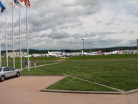 Frederick Municipal Airport (FDK) - The display ramp at the 2006 AOPA Fly-In. - by Sam Andrews